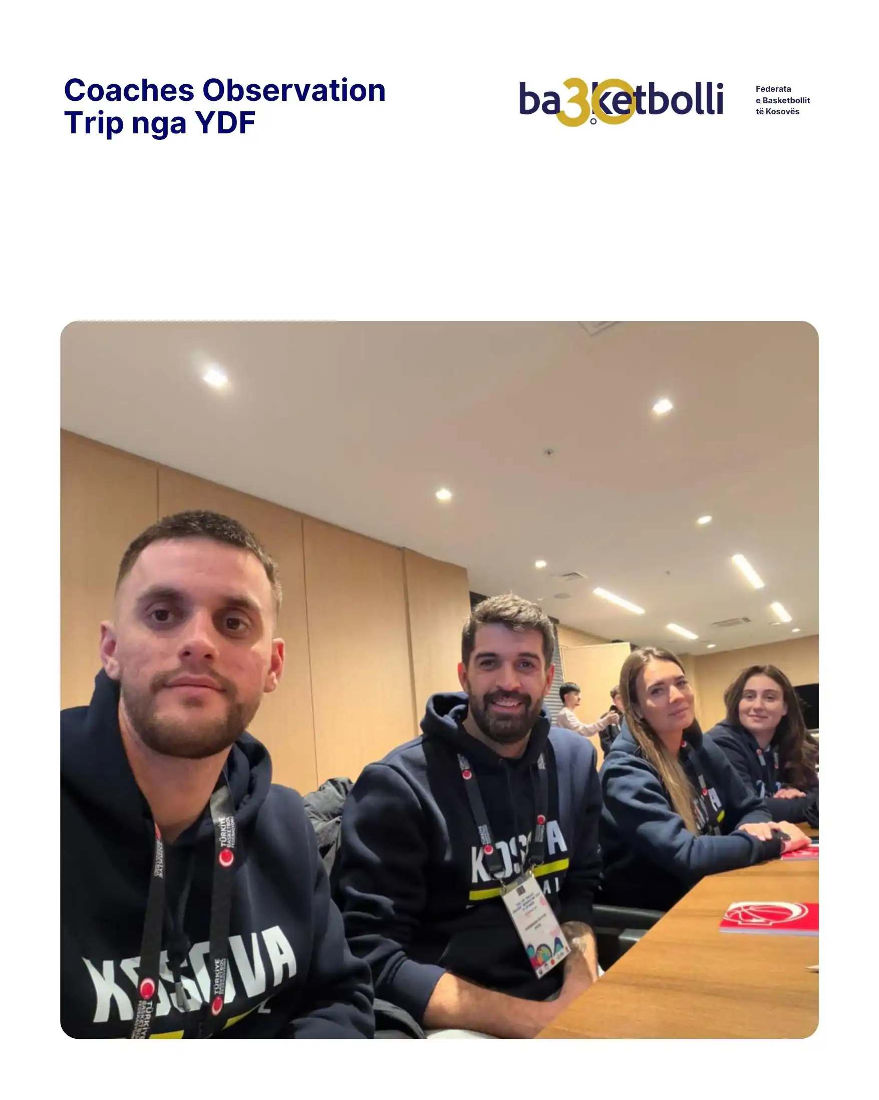 Katër trajnerë nga Kosova po qëndrojnë në Stamboll të Turqisë 